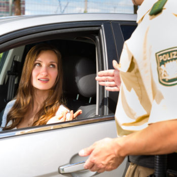 how to talk to police when pulled over