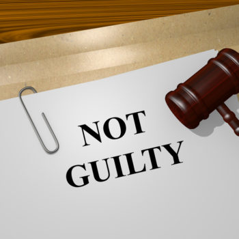 not guilty verdict