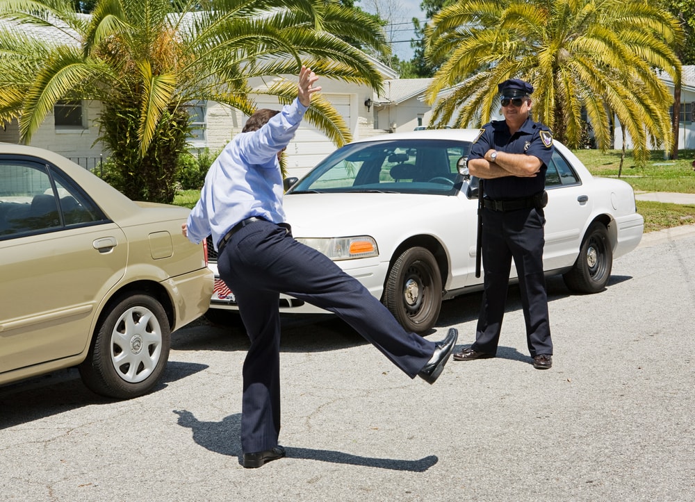 pulled over while buzzed