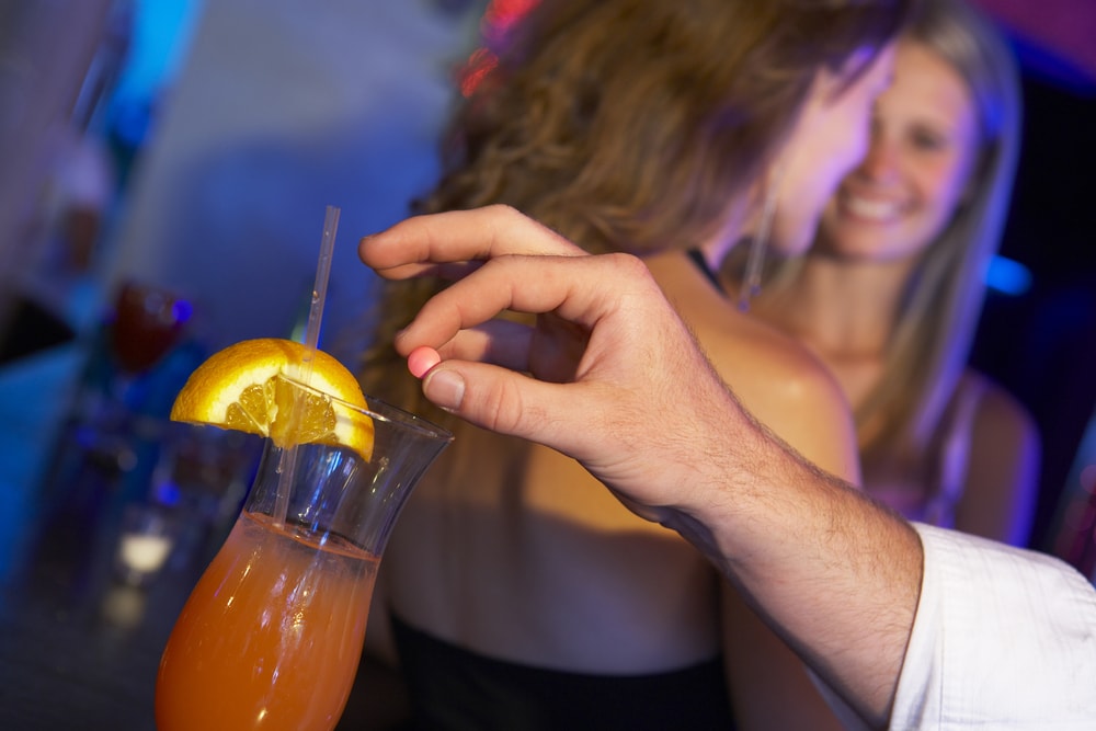 roofie at nightclub