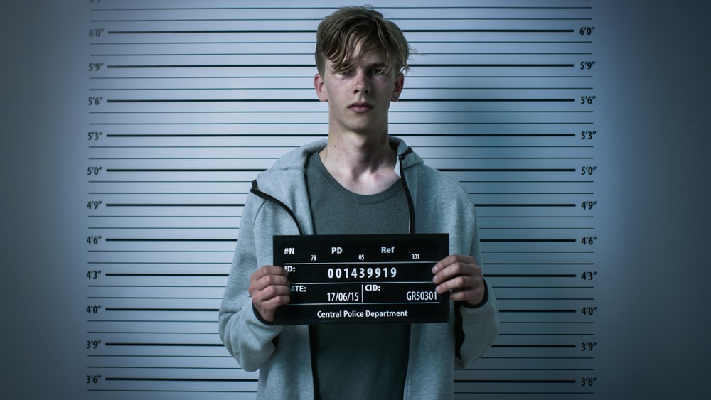 charged with possession of alcohol